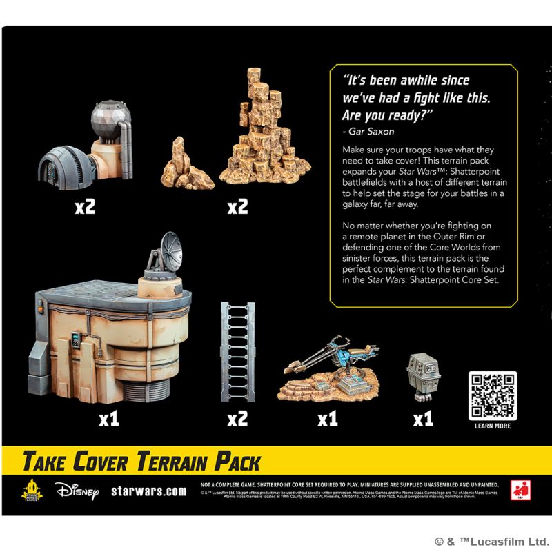 Star Wars: Shatterpoint – Take Cover Terrain Pack