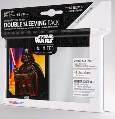 Gamegenic Star Wars Unlimited Art Sleeves Double Sleeving Pack