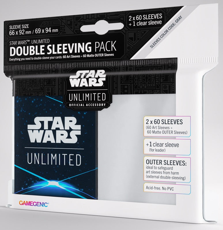 Gamegenic Star Wars Unlimited Art Sleeves Double Sleeving Pack