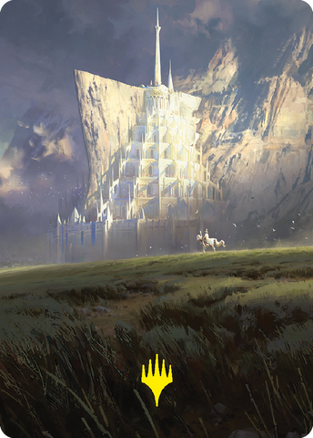 Minas Tirith Art Card (Gold-Stamped Signature) [The Lord of the Rings: Tales of Middle-earth Art Series]