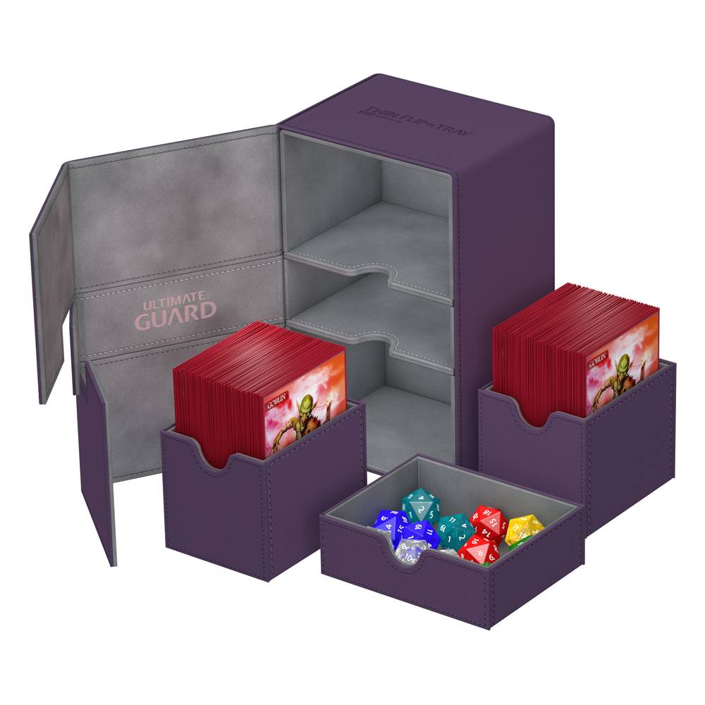 Ultimate Guard Twin Flip'n'Tray Xenoskin™ Deck case 160+