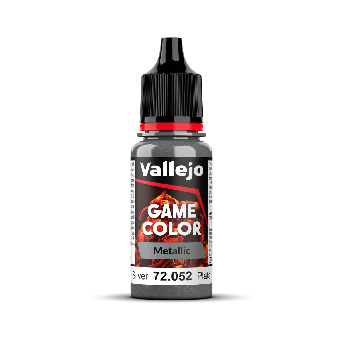 Vallejo Game Color Metal 18mL Silver