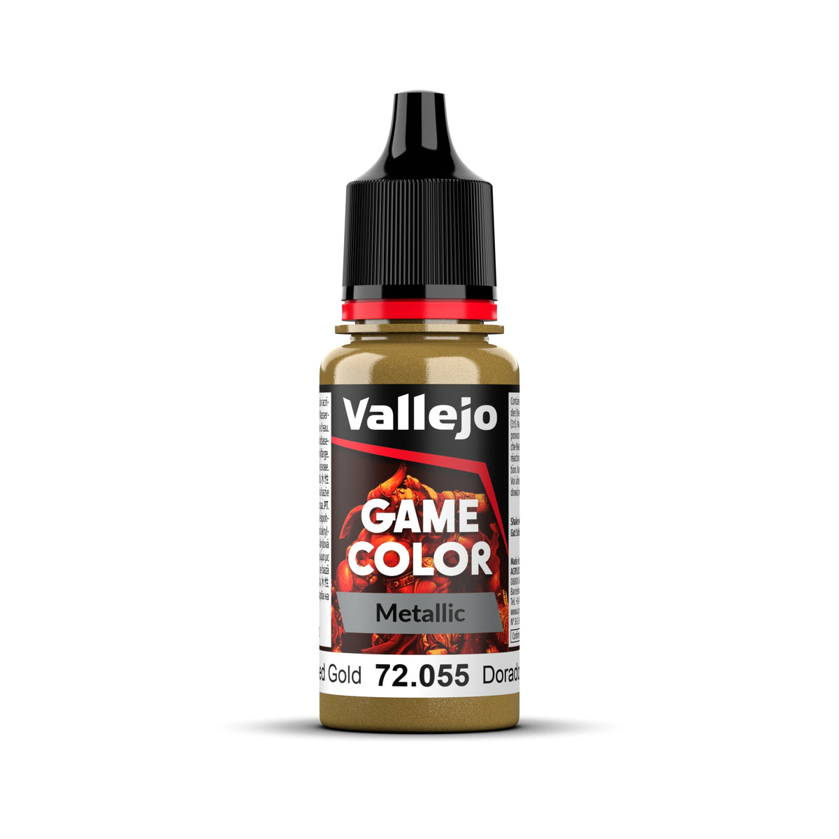 Vallejo Game Color Metal 18mL Polished Gold