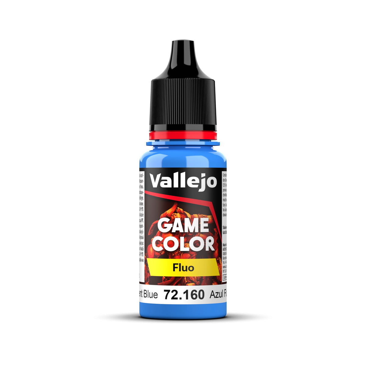 Vallejo Game Color 18mL $6.99 Fluorescent Blue