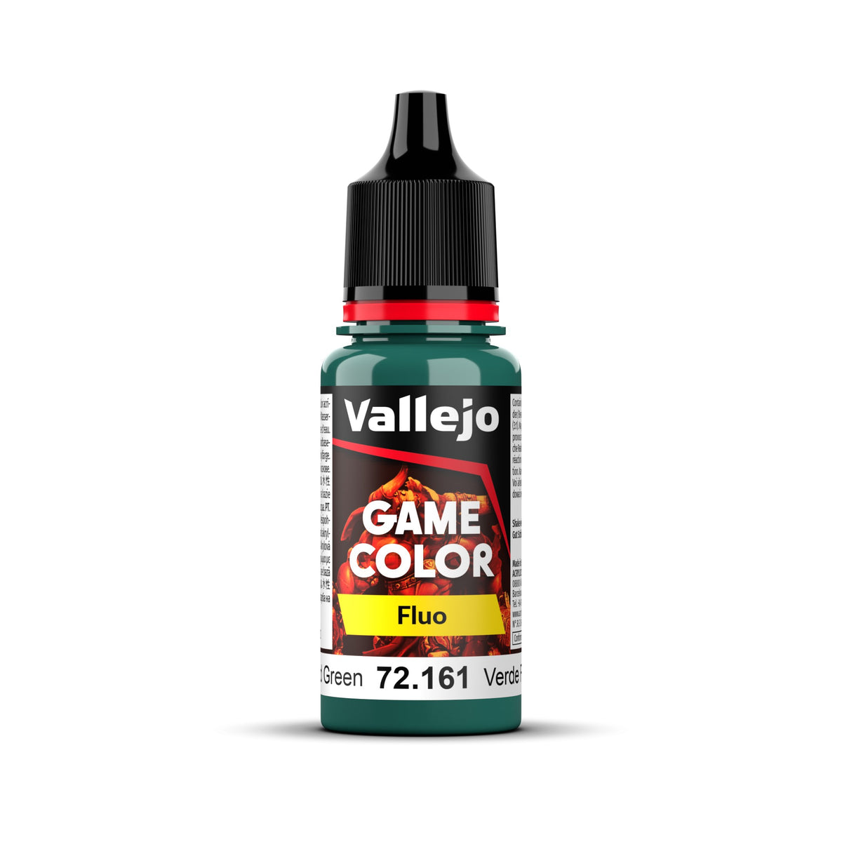 Vallejo Game Color 18mL $6.99 Fluorescent Cold Green