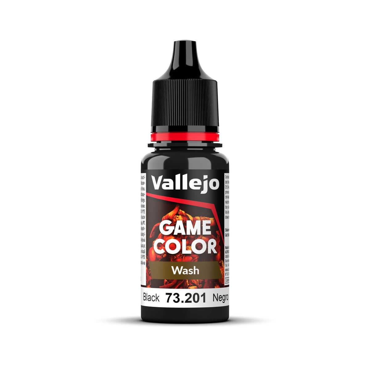Vallejo Game Color Wash 18mL Black