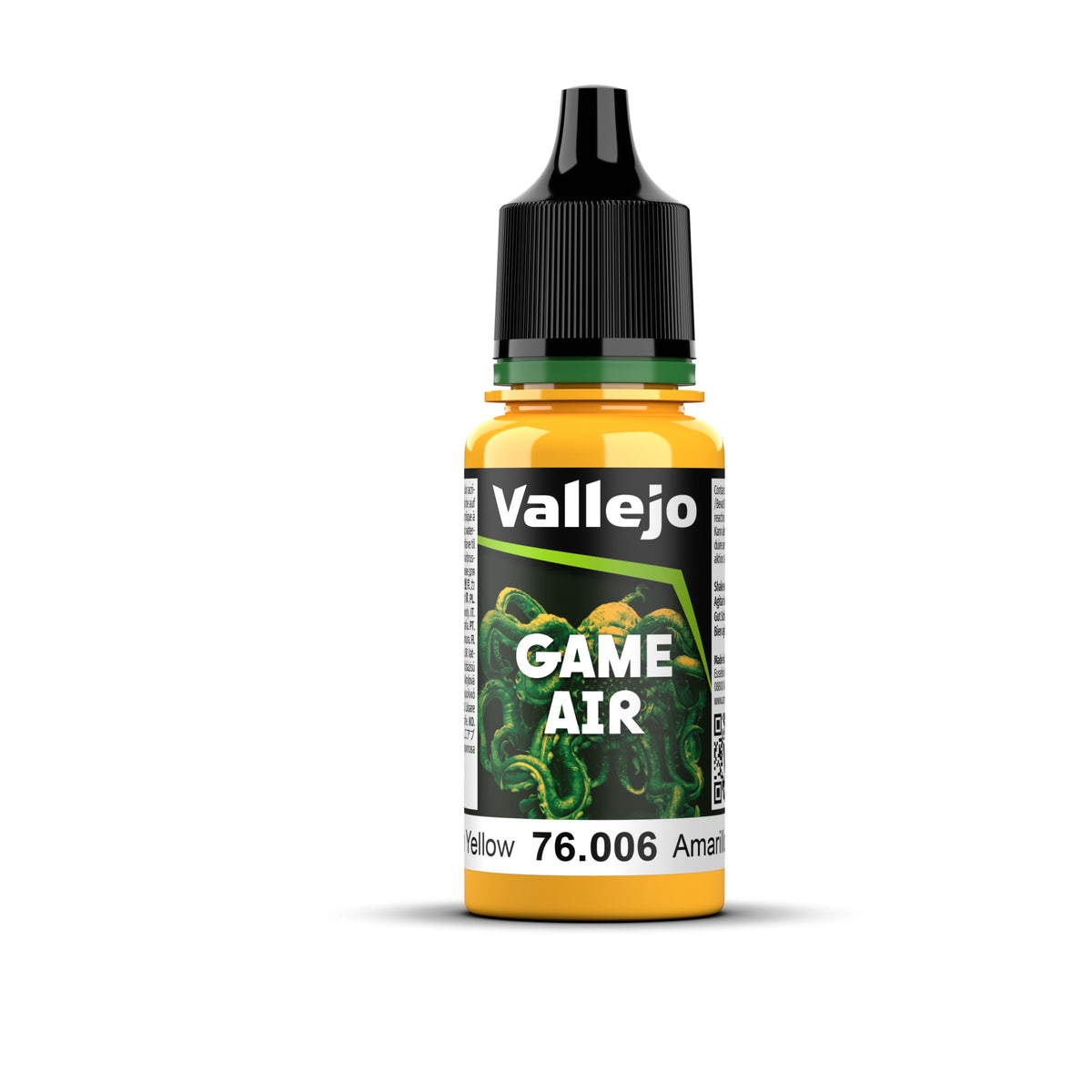 Vallejo Game Air 18mL Sun Yellow