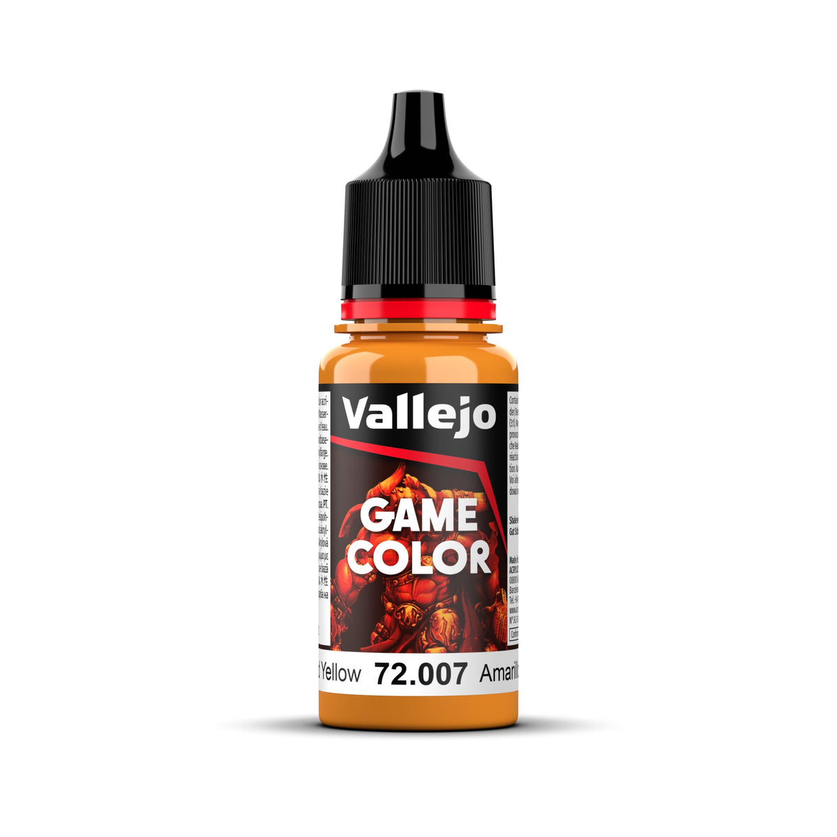 Vallejo Game Color 18mL $6.99 Gold Yellow