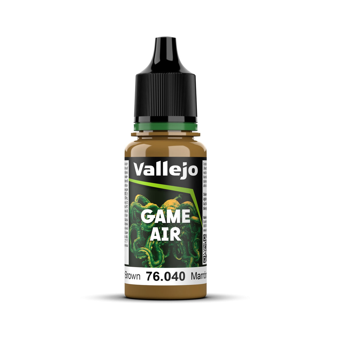 Vallejo Game Air 18mL Leather Brown