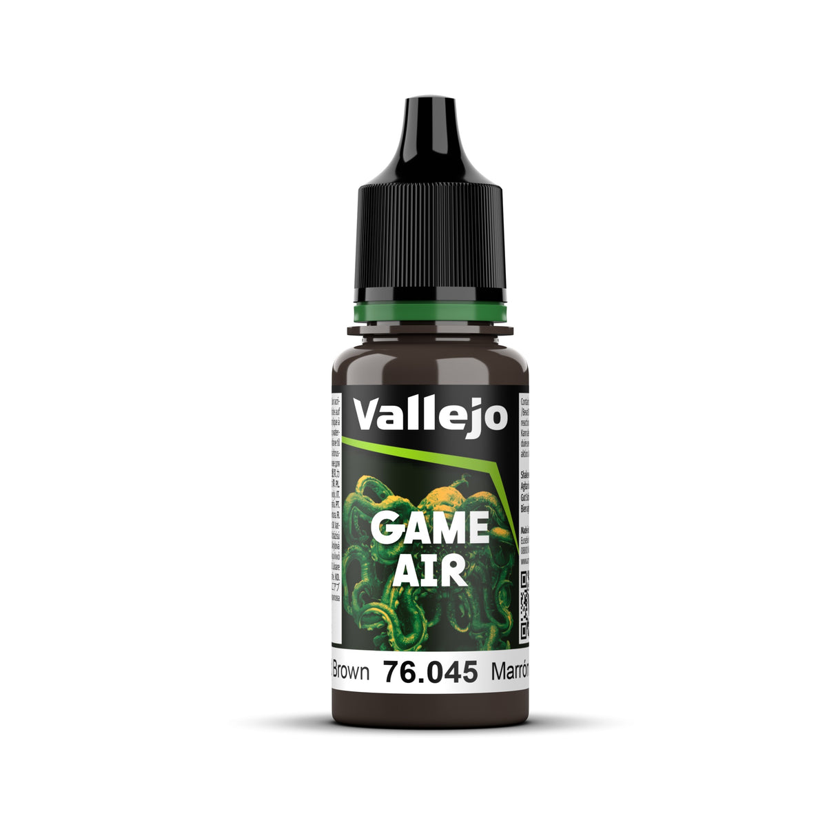 Vallejo Game Air 18mL Charred Brown