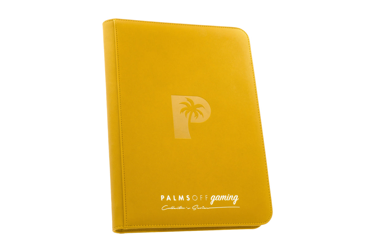 Palms Off Collector’s Series Top Loader Zip Binder