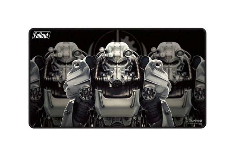 Ultra Pro: UP16587 Brotherhood of Steel Black-Stitched Playmat for Bethesda - Fallout