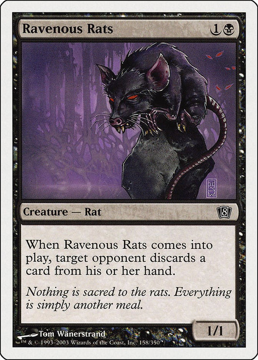 Ravenous Rats [8ED - 158]