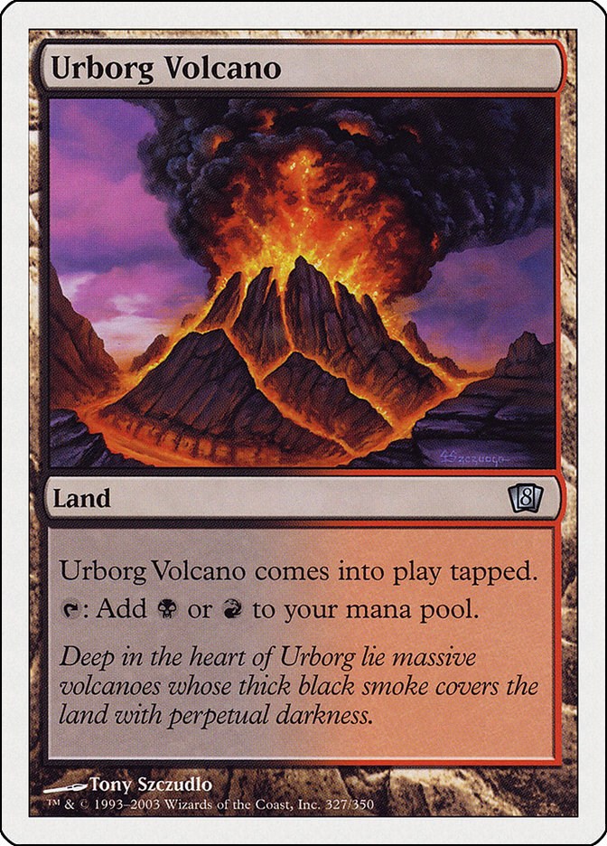 Urborg Volcano [8ED - 327]