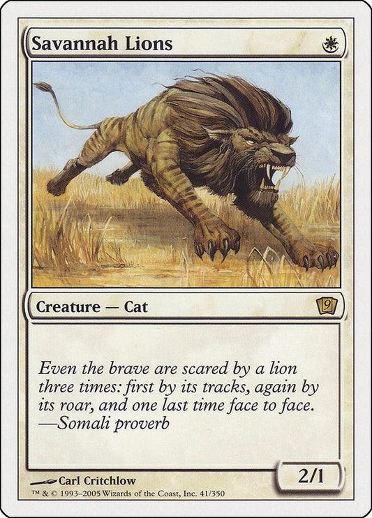 Savannah Lions [9ED - 41]