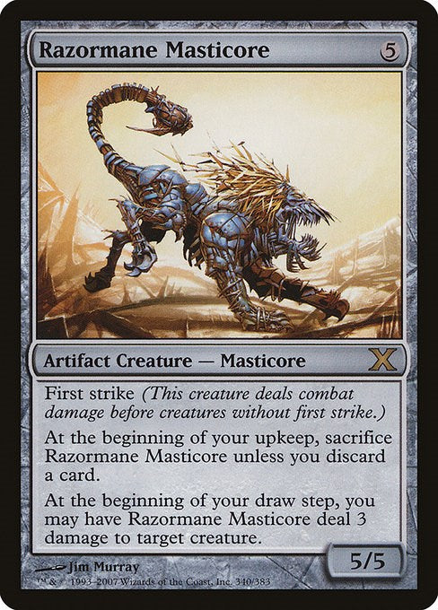Razormane Masticore [10E - 340]