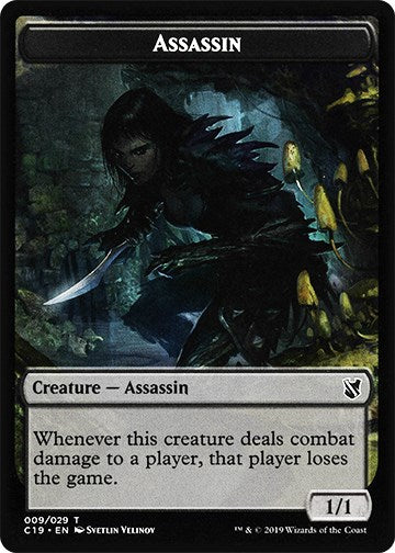 Assassin // Morph Double-Sided Token [C19 - 9 // 27]