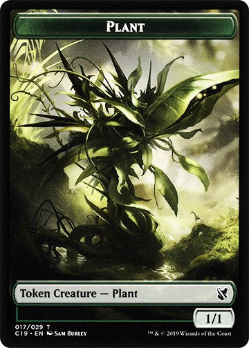 Plant // Morph Double-Sided Token [C19 - 17 // 27]