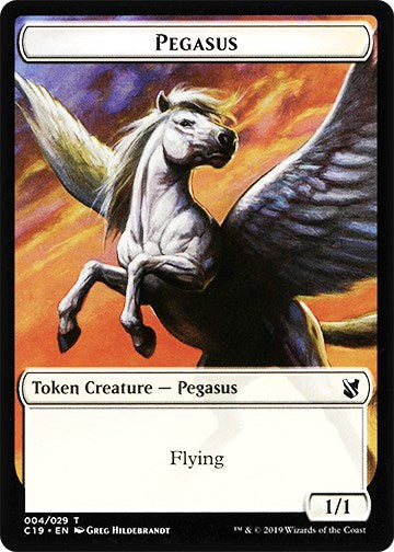 Pegasus // Human Double-Sided Token [C19 - 4 // 3]