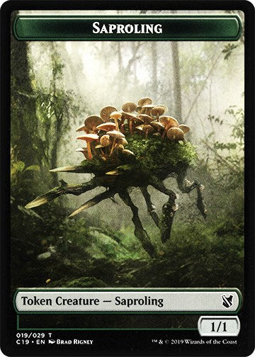 Saproling // Manifest Double-Sided Token [C19 - 19 // 28]