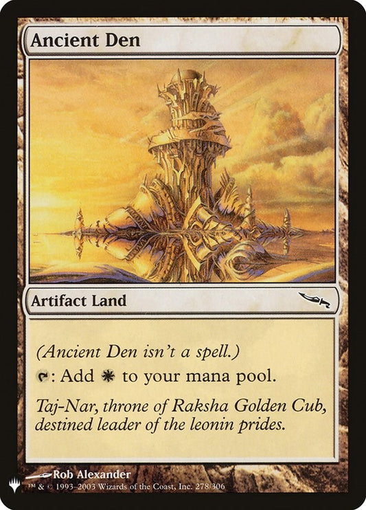 Ancient Den [LIST - 278/306]