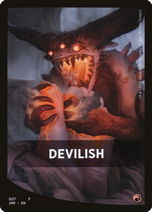 Devilish Theme Card [JMP - 7]