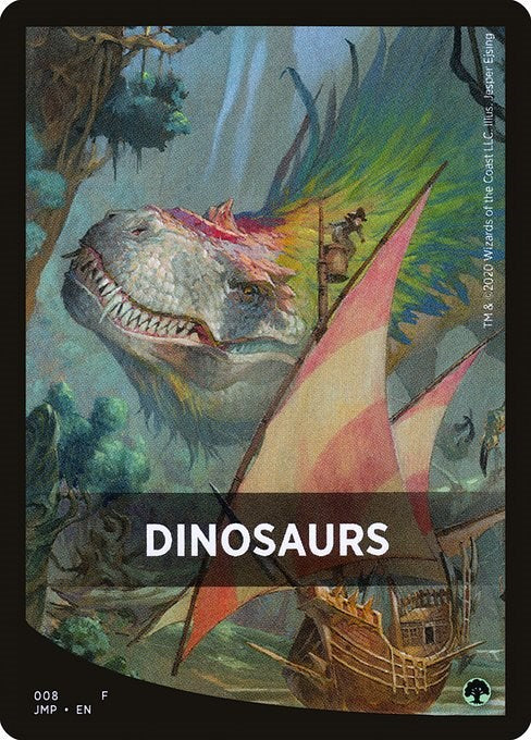 Dinosaurs Theme Card [JMP - 8]