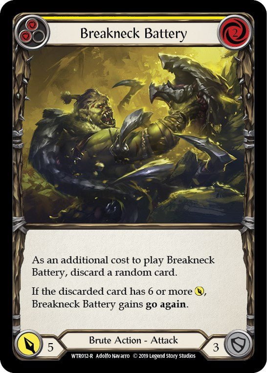 Breakneck Battery Yellow [WTR - WTR012]