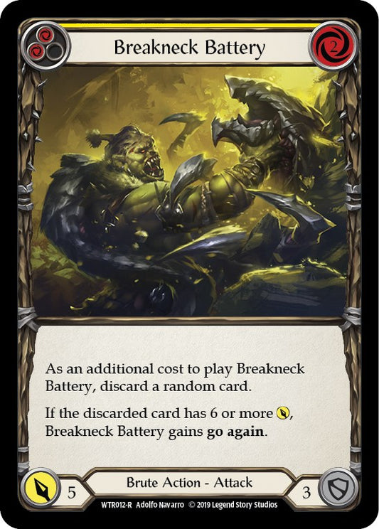 Breakneck Battery Yellow [WTR - WTR012]