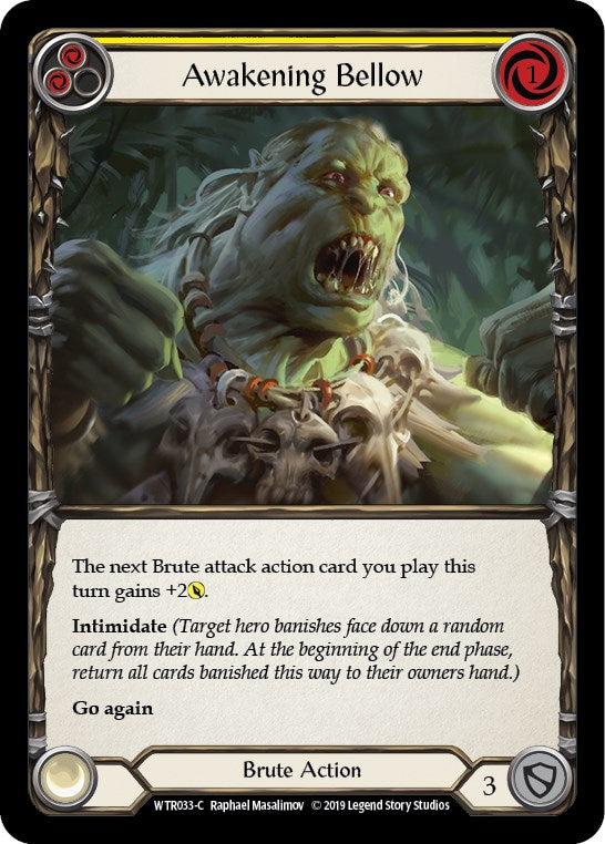 Awakening Bellow Yellow [WTR - WTR033]