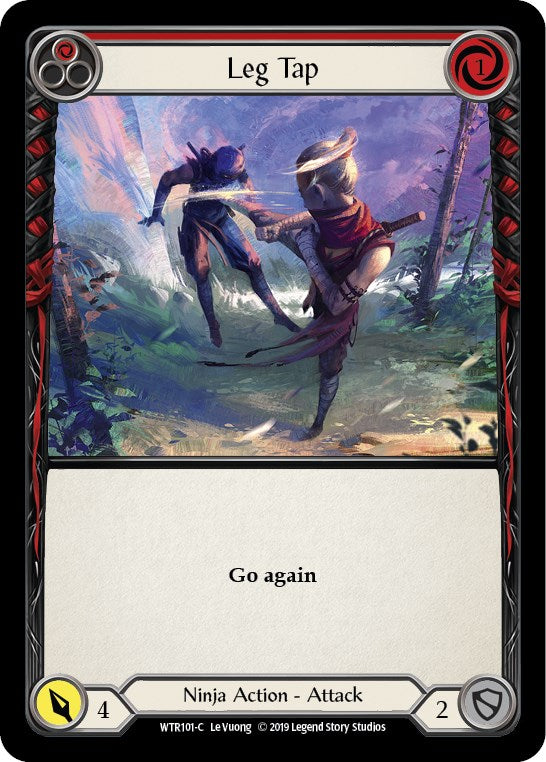 Leg Tap Red [WTR - WTR101]
