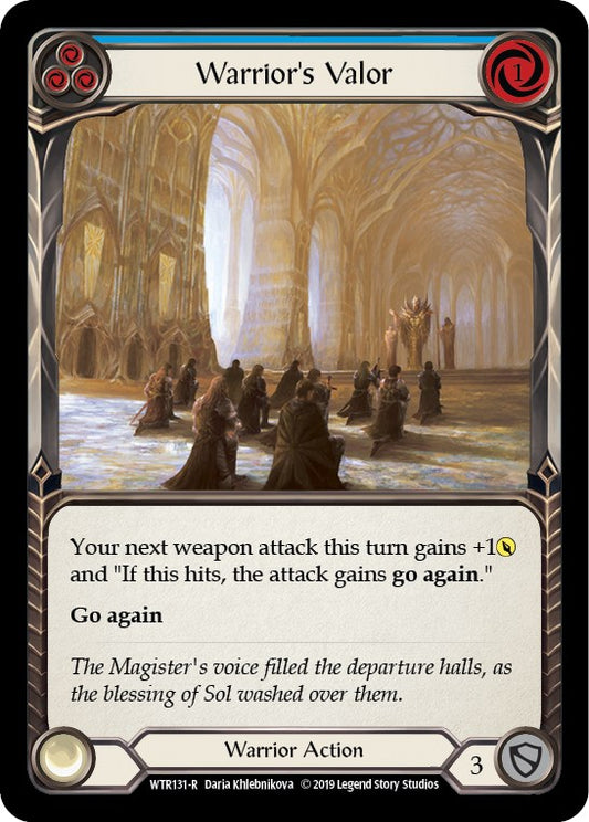 Warriors Valor Blue [WTR - WTR131]