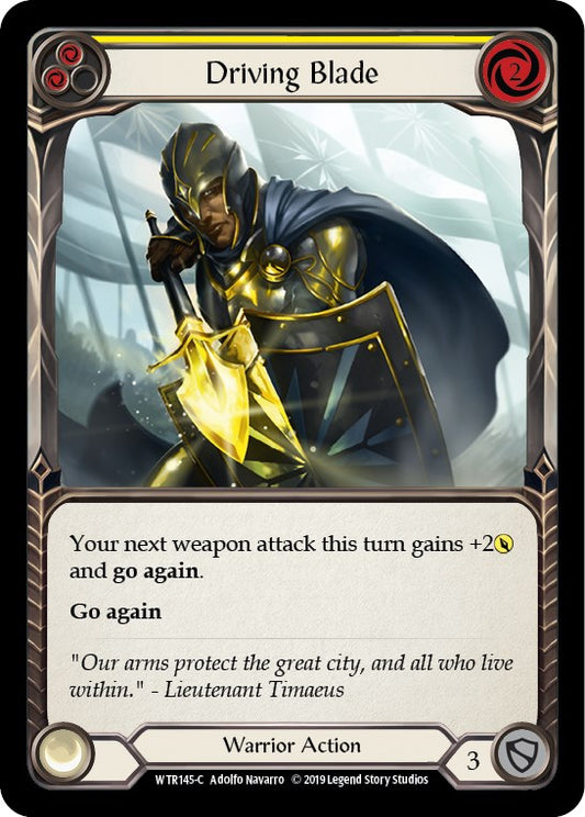 Driving Blade Yellow [WTR - WTR145]