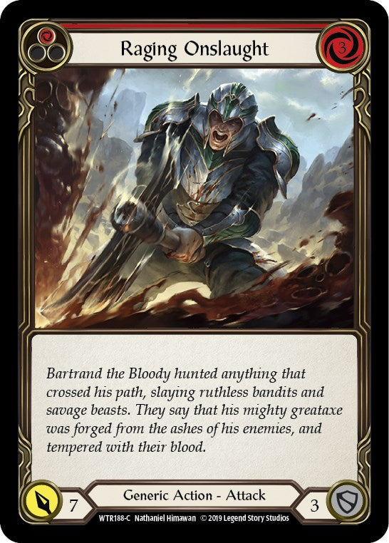 Raging Onslaught Red [WTR - WTR188]