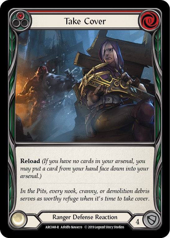 Take Cover Red [ARC - ARC048]