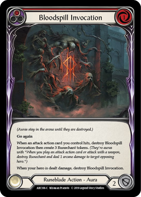 Bloodspill Invocation (Red)