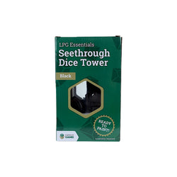 LPG Seethrough Dice Tower - Grey