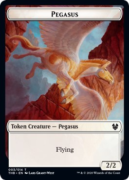 Pegasus // Wall Double-Sided Token (Challenger 2021) [UMP - 3 // 14]