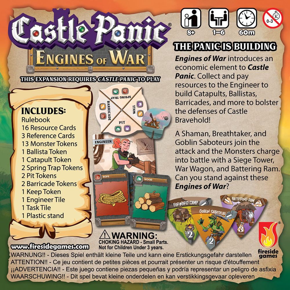 Castle Panic Engines of War 2e