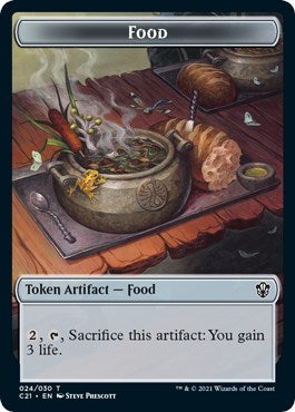 Food // Pest Double-Sided Token [C21 - 24 // 5]