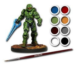 Halo Flashpoint - Master Chief Paint Set