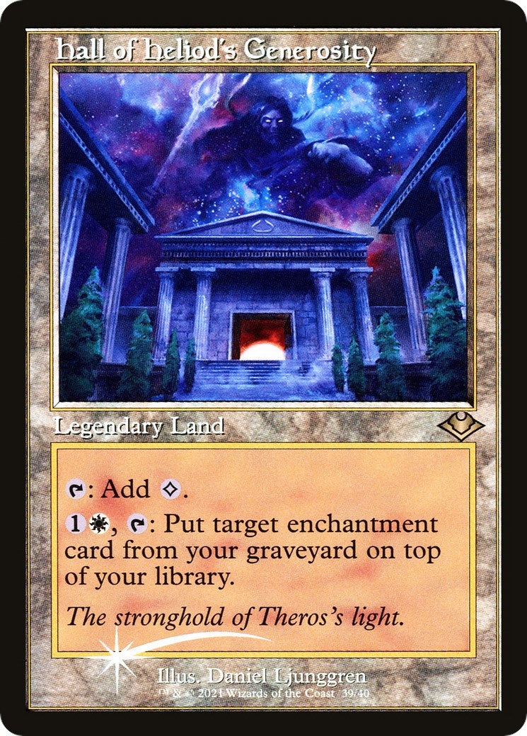 Hall of Heliod's Generosity (Retro Frame)