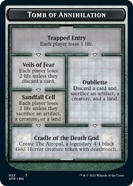 Tomb of Annihilation // The Atropal Double-Sided Token [AFR - 22 // 5]