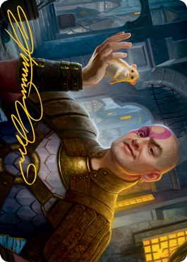 Minsc, Beloved Ranger Art Card (Gold-Stamped Signature) [ASAFR - 33]