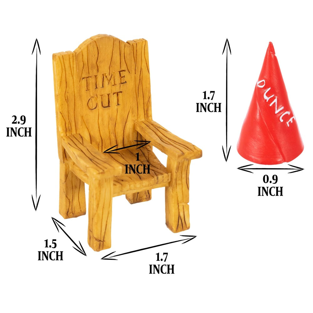 Dice Jail Chair & Dunce Hat