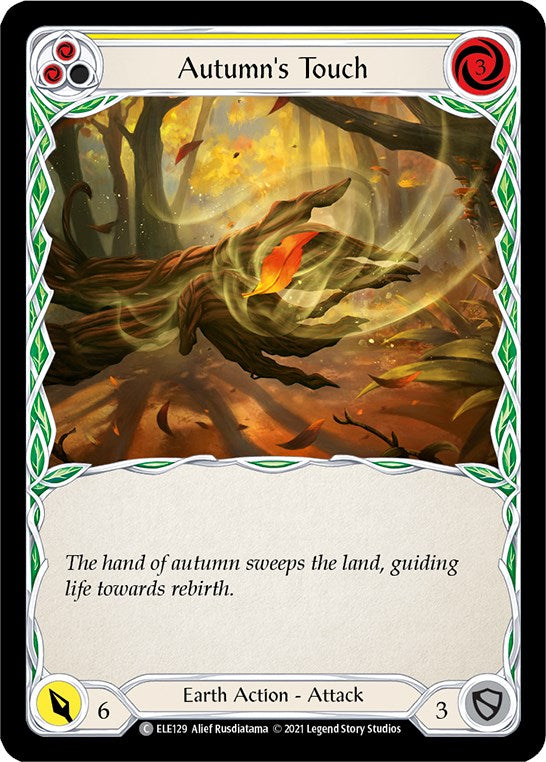 Autumns Touch Yellow [ELE - ELE129]