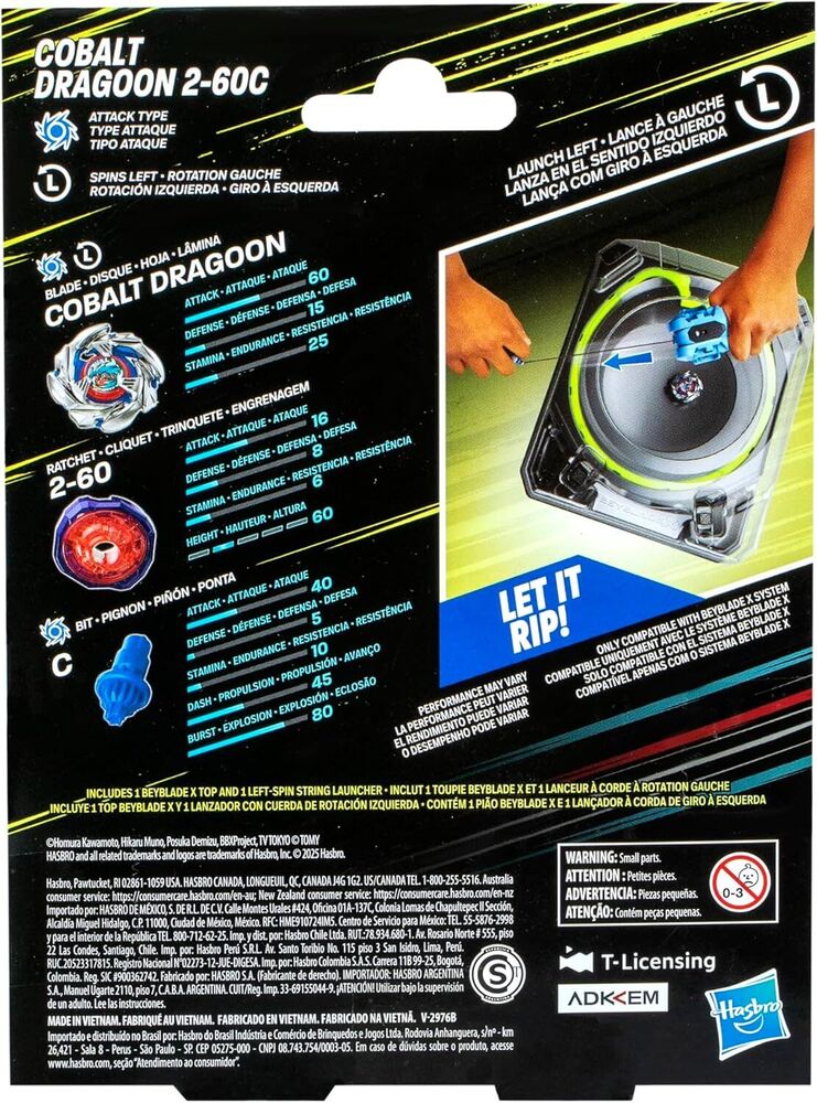 Beyblade - X - Deluxe Launcher Roosevelt