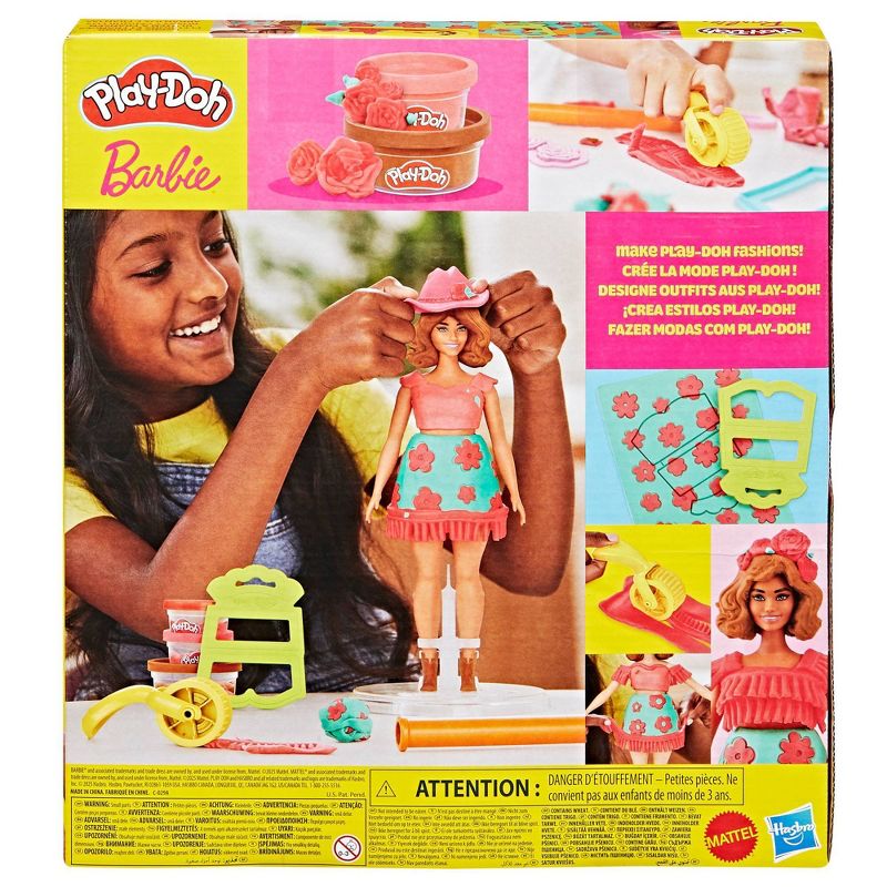 Playdoh - Barbie Florals And Fringe