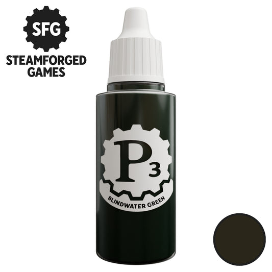 P3 Paints - Blindwater Green - 18ml