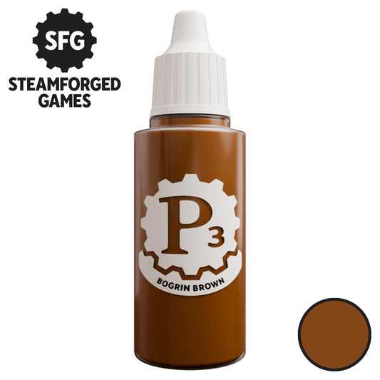 P3 Paints - Bogrin Brown - 18ml